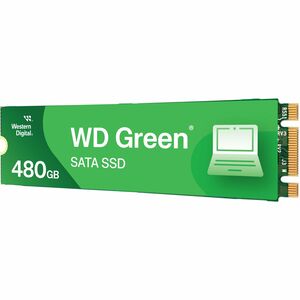 WD Green WDS480G3G0B 480 GB Solid State Drive - M.2 2280 Internal - SATA (SATA/600) - Desktop PC, Notebook Device Supporte