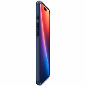 Spigen Thin Fit Case for Apple iPhone 16 Plus Smartphone - Navy Blue - Drop Resistant, Scratch Resistant, Shock Resistant 