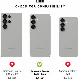 Urban Armor Gear Plasma XTE Case for Samsung Galaxy S25+ Smartphone