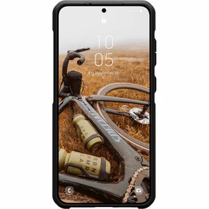 Urban Armor Gear Metropolis LT Case for Samsung Galaxy S25+ Smartphone - Hex Pattern - Kevlar Black - Drop Resistant, Impa