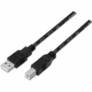 CABLE USB 2.0 IMPRESORA TIPO A/M-B/M BLACK 1.8M