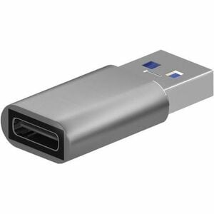 MINI ADAPTER USB 3.2 GEN2 USB 2.0 3A TIPO USB-C/H-A/M GRIS