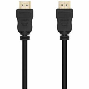 CABLE HDMI V1.4 ALTA VELOCIDAD 14+1 CCS A/M-A/M BLACK 1.8M