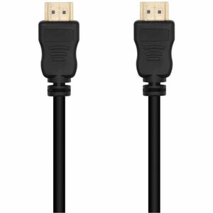 CABLE HDMI V1.4 ALTA VELOCIDAD 14+1 CCS A/M-A/M BLACK 2.0M