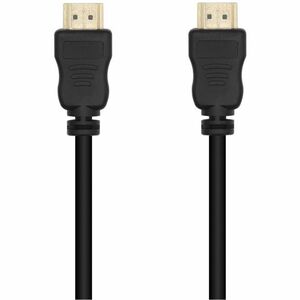 CABLE HDMI V1.4 ALTA VELOCIDAD 14+1 CCS A/M-A/M BLACK 3.0M