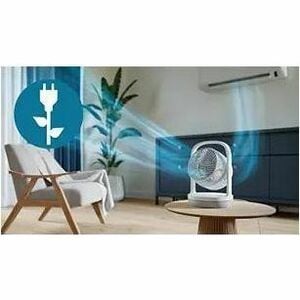 Desk Fan Philips - 3 Velocità - Bianco