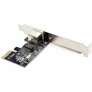 StarTech.com Gigabit Ethernet Card for Server, Workstation - 10/100/1000Base-T - Plug-in Card - Black - TAA Compliant - PC