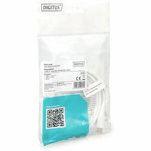 Digitus 2 m USB-C Datentransferkabel - 1 Stück - Cable for PC, USB Gerät - 480 Mbit/s - Abschirmung - Nickel Beschichteter