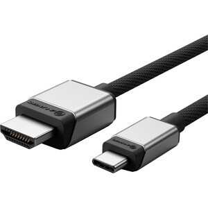 Alogic Ultra 2 m HDMI/USB-C AV-Kabel - 1 / Pack - Cable for Notebook, Computer, Monitor, TV, Projektor, MAC, Chromebook, i