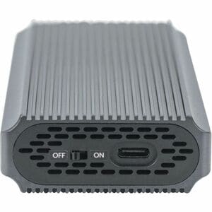 Digitus DA-71158 Laufwerksgehäuse M.2, PCI Express NVMe - USB4 Host Interface Extern - Grau - 1 x SSD unterstützt - 8 TB T