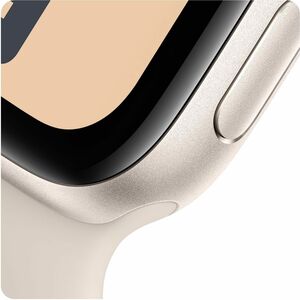 Apple Watch SE Smart Watch - 4 cm (1.57") Case Height - 3.40 cm (1.34") Case Width - Starlight Case Color - Starlight Band