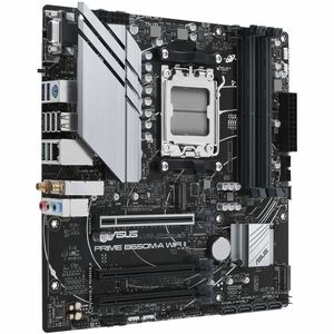 Scheda madre desktop da gioco Asus Prime B650M-A WIFI II - AMD B650 Chipset - Socket AM5 - Micro ATX - Ryzen 7, Ryzen 8, R