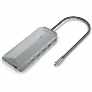 USB-C DOCK 12EN1 USB-C A 2XHDMI RJ45 USB-A USB-C SD/MICRO GRIS 1