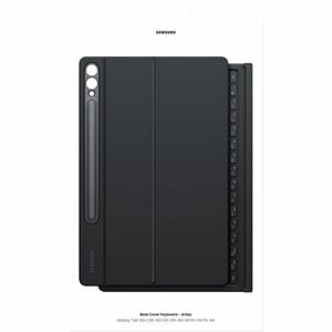 Samsung Keyboard/Cover Case (Book Fold) Samsung Galaxy Tab S9+, Galaxy Tab S9 FE+, Galaxy Tab S10+ Tablet - Black - 286 mm