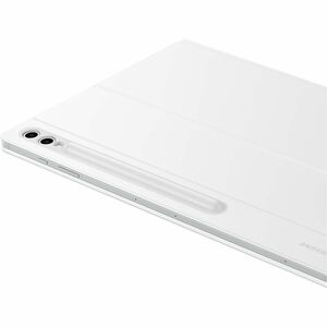 Samsung Book Cover Keyboard/Cover Case (Book Fold) Samsung Galaxy Tab S10 Ultra, Galaxy Tab S9 Ultra Tablet - White - 327 