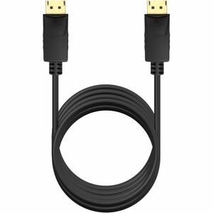 CABLE DISPLAYPORT V1.2 CCS 4K60HZ DP/M-DP/M BLACK 3.0M