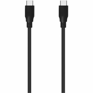 CABLE USB 3.2 GEN2X2 20GBPS 5A 100W USB-C/M-USB-C/M BLACK 2.0M
