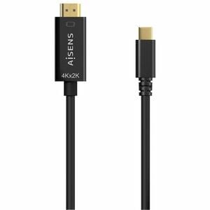 CABLE CONVERTER USB-C A HDMI 4K30HZ/M-HDMI/M BLACK 1.8M
