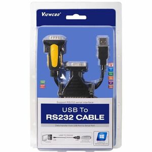 CONVERTER USB A SERIES TYPE A/M-RS32 DB9/M DB25/M 1.8M