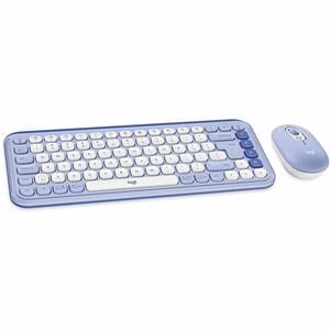 Clavier et souris Logitech POP Icon Combo - QWERTY - Anglais (US) - Sans fil Bluetooth Clavier - Couleur du clavier/pavé t