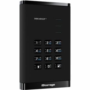 Disque dur Portable iStorage diskAshur3 - 2.5" Externe - 2 To - Noir - Conforme aux normes TAA - Imprimante, Scanner, Camé