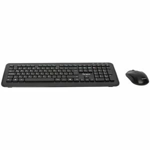 Targus AKM610ES Keyboard & Mouse - QWERTY - Spanish - USB Wireless RF 2.40 GHz Keyboard - Keyboard/Keypad Color: Black - U