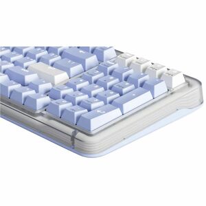 Logitech Amber K98M 键盘 - 无线 连接 - A 型 USB 接口 - 英文 - 机械 按键开关 - Bluetooth/RF - 2.40 GHz - 98 Key(s) - Windows 10, Windows 11,
