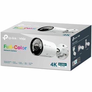 VIGI C385 8 Megapixel Outdoor 4K Network Camera - Colour - Bullet - 30 m Infrared/Color Night Vision - H.265+, H.265, H.26