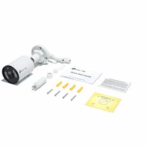 TP-Link VIGI C355 5 Megapixel Outdoor Network Camera - Colour - Bullet - 30 m Infrared/Color Night Vision - H.265+, H.265,