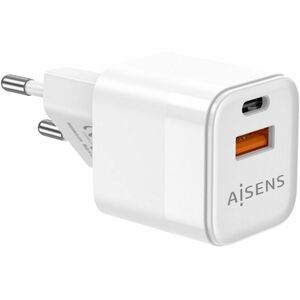 CHARGER GAN 30W USB-C PD3.0 QC4.0 USB-A QC3.0 WHITE