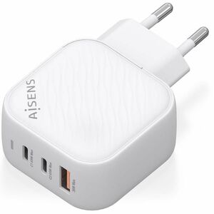 CHARGER GAN 65W 2XUSB-C PD3.0 QC4.0 1XUSB-A QC3.0 WHITE