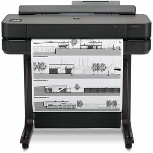 HP Designjet T650 DIN A1 Tintenstrahl-Großformatdrucker - 609,60 mm (24 Zoll) Druckbreite - Farbe - 4 Farbe(n) - 26 s Farb