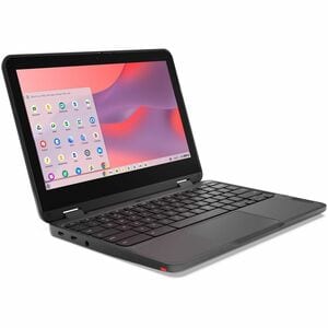 Lenovo 500e Chromebook Gen 4s 83L40000US 11.6" Touchscreen Convertible 2 in 1 Chromebook - HD - Intel N-Series N100 - 4 GB