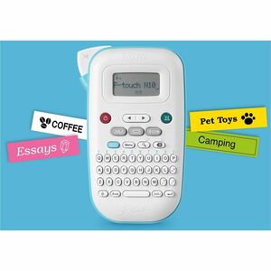 Etiqueteuse électronique Brother P-touch PT-N10 - Transfert thermique - 9 mm/s Mono - 3 Fonts - 3 Taille de police de cara