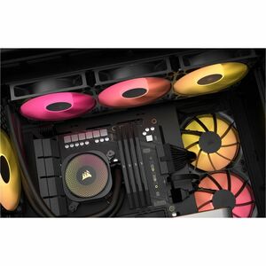 Corsair NAUTILUS 240 RS ARGB Liquid CPU Cooler - 2 x Fan(s) - 72.80 CFM Maximum Airflow - 2100 rpm - Liquid Cooler Cooler 