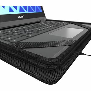 MAXCases Explorer 5 Work-In - Notebook carrying case - with pocket - 14" - black