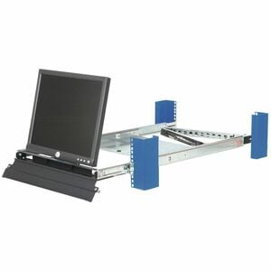 Rack Solutions Mounting Shelf for Monitor, KVM Switch - TAA Compliant - 15" to 19" Screen Support - 75 x 75, 100 x 100 - V