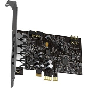Sound Blaster Sound Blaster FX V2 Sound Board - 5.1 Sound Channels - Plug-in Card - Creative - PCI Express x1 - 120 dB - 3