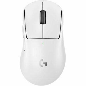 Logitech G PRO X SUPERLIGHT 2 DEX Gaming Mouse - USB 2.0 - HERO 2 - 5 Button(s) - White - Cable/Wireless - Rechargeable - 