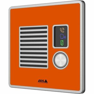 AXIS I7010-VE Network Intercom - Box Mount, Recessed Mount, Wall Mount for Indoor, Outdoor, Secured facility - Stainless S