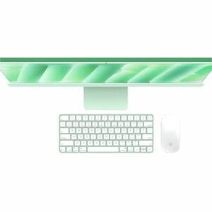 iMac 24in Retina 4.5K - Green - M4 (8C CPU / 8C GPU) - 16GB unified memory - 256GB SSD - Magic Mouse - Magic Keyboard (EN)