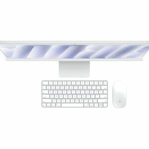 Apple iMac MWUC3CH/A 一体机 - Apple - 16 GB - 256 GB SSD - 61 cm (24") 4.5K - 台式机 - 银 - Apple M4 芯片 - 4480 x 2520 - Apple 八核（