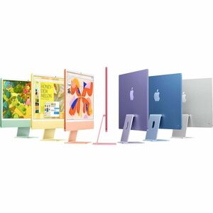 Apple iMac MWV03KS/A All-in-One Computer - Apple M4 - 16 GB - 512 GB SSD - 61 cm (24") 4.5K - Desktop - Green - Apple M4 C