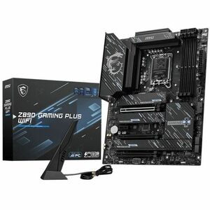 MSI Z890 GAMING PLUS WIFI Gaming Desktop Motherboard - Intel Z890 Chipset - Socket LGA-1851 - ATX - Core Ultra Processor S