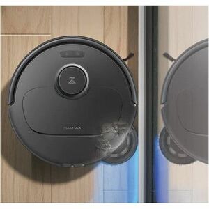 Robot Vacuum Cleaner Roborock Qrevo Plus senza filo - Nero - 60 W Motore - 330 mL Capacità polvere - 80 mL Capacità serbat