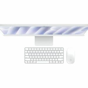 All-in-One-PC Apple iMac - Apple M4 4th Gen - 16 GB - 512 GB SSD - 61 cm (24 Zoll) 4.5K - Desktop - Silber - Apple M4 Chip
