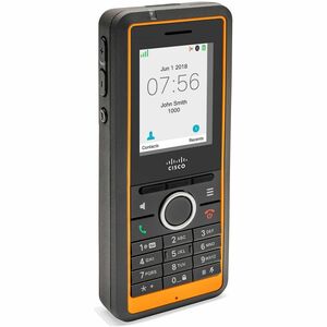 Cisco 6825 IP Phone - Cordless - Corded/Cordless - DECT - Wall Mountable, Tabletop - 2 x Total Line - VoIP - 5.1 cm (2") T