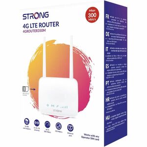 strong 4G LTE Mini Router Wi-Fi 350 - 1 porta LAN - Cat. 4 fino a 150 Mbps - Autoconfigurante -
