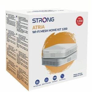 Range extender wireless Strong ATRIA - Dual Band - Wi-Fi 5 - IEEE 802.11 a/b/g/n/ac - 1,17 Gbit/s - 2,40 GHz, 5 GHz - Tecn