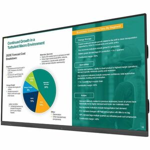 AllSee PT55J 1397 mm 4K UHD LCD Collaboration Display - ARM Cortex A55 - 4 GB - Infrared (IrDA) - Touchscreen - 16:9 Aspec